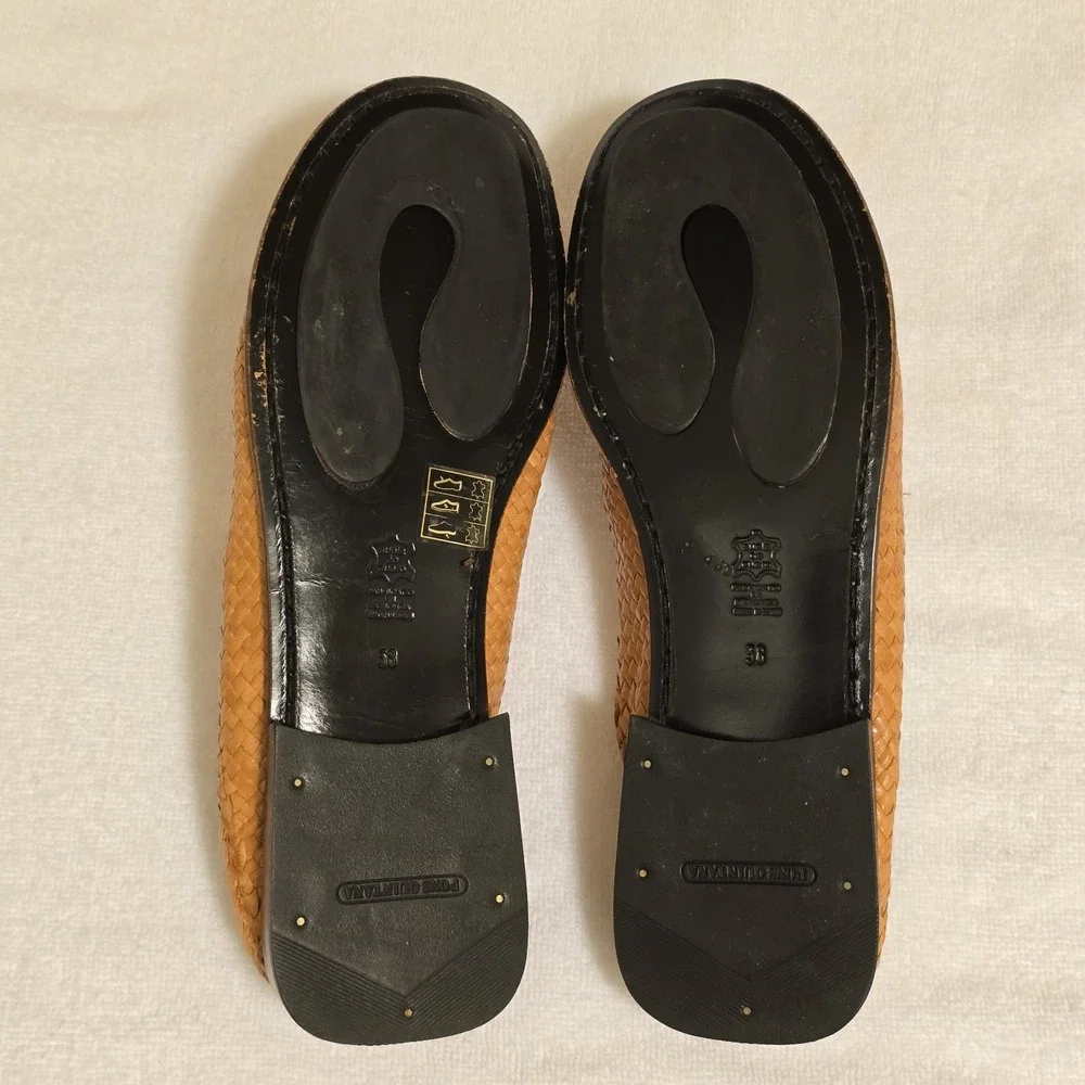 PONS QUINTANA for BERGDORF GOODMAN Womens‎ Leather Mule Slides Sandals 38 / US 8